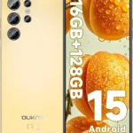 OUKITEL C1 Android 15 Unlocked Smartphone 16GB+128GB 5150mAh