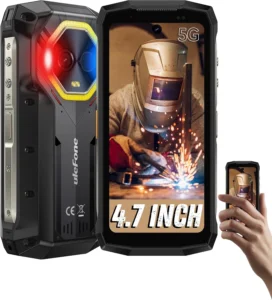 Ulefone Armor Mini 20 Pro 5G Rugged Phone, 6200mAh, 256GB