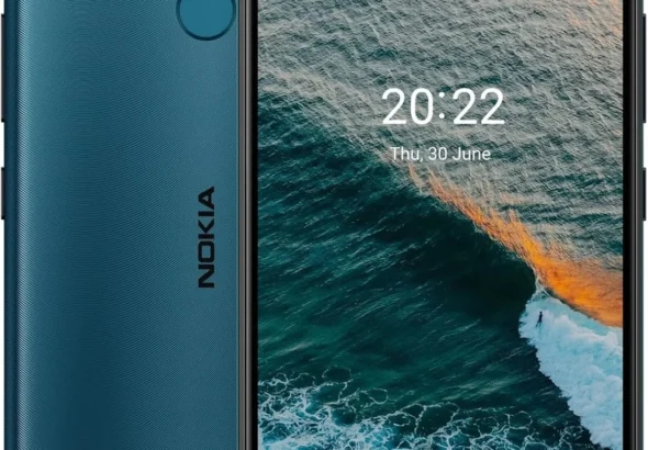 Nokia C21 Plus | Android 11 (Go Edition) | Unlocked GSM Smartphone | 2-Day Battery | Dual SIM | 2/64GB | 6.52-Inch Screen | Cyan | Not Compatible with Verizon or AT&T
