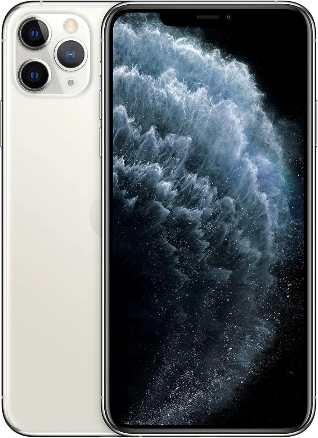 Apple iPhone 11 Pro Max [64GB, Silver] + Carrier Subscription [Cricket Wireless]
