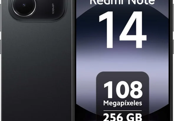 Xiaomi Redmi Note 14 4G LTE (for Tmobile Mint Tello Global) (256GB + 8GB) 6.67" 120Hz 108MP AI Camera Global Version Dual Sim (Midnight Black)