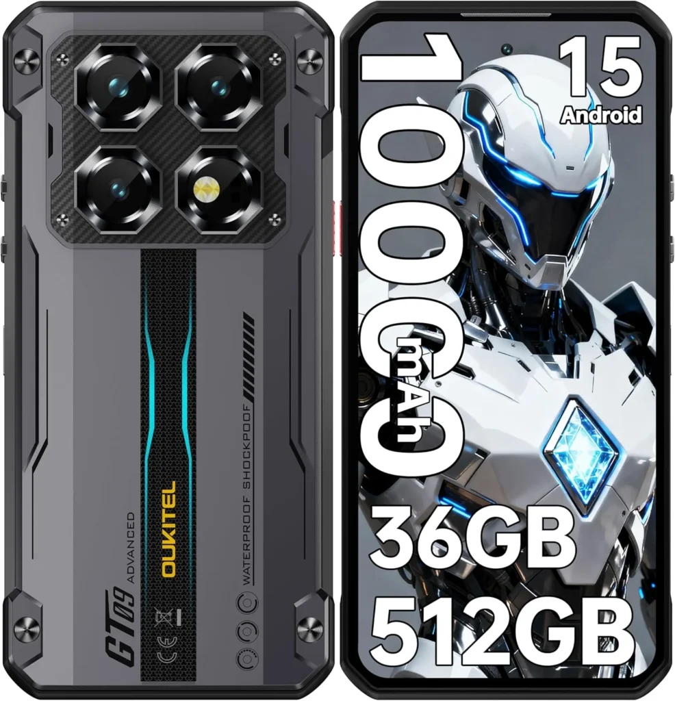 OUKITEL WP60 5G Rugged Smartphone 36GB 512GB 10000mAh