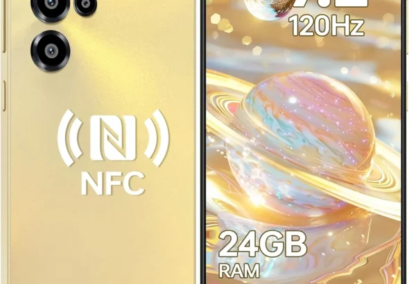 OUKITEL C68 Unlocked Phone, 7.2" 120Hz, 24GB+256GB, 6000mAh