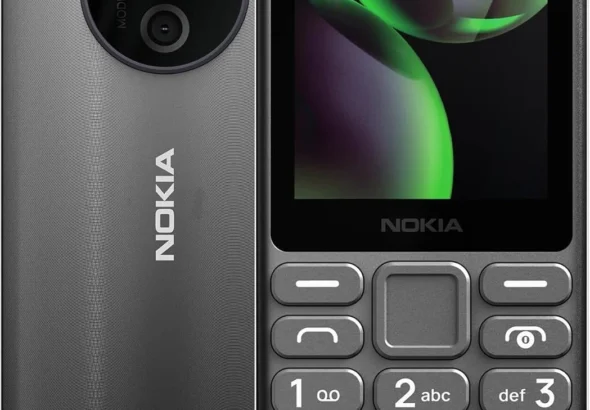 Nokia 110 4G (2024) | Dual SIM | GSM Unlocked Mobile Phone | Volte | Titanium | International Version | Not AT&T/Cricket/Verizon Compatible