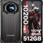 DOOGEE S119 Rugged Smartphone: 10200mAh, 100MP, 32GB+512GB