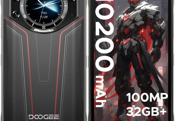 DOOGEE S119 Rugged Smartphone: 10200mAh, 100MP, 32GB+512GB