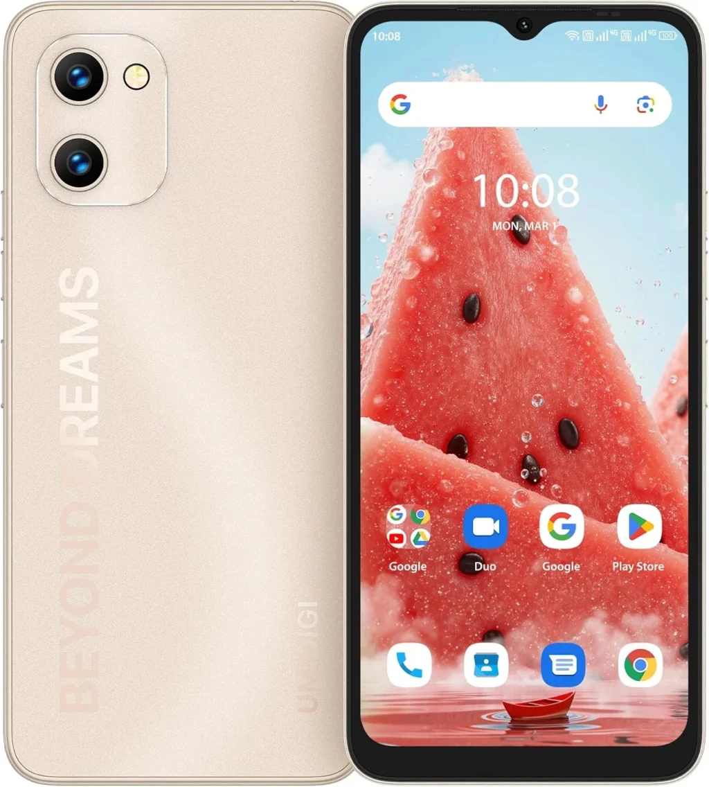 UMIDIGI G1 Unlocked Phone: 6.52" HD+, 5150mAh, Unisoc T610