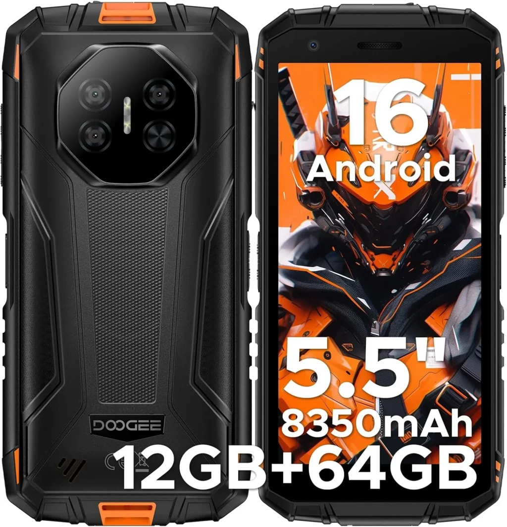 DOOGEE Fire 3 Rugged Phone with 8350mAh Battery