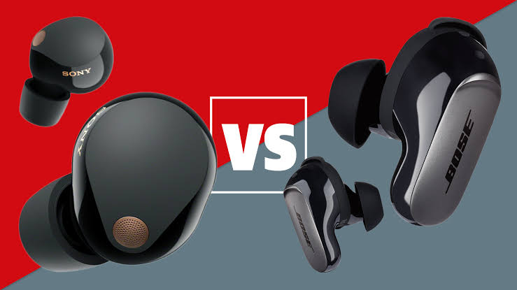 Sony WF-1000XM6 vs Bose QuietComfort Ultra comparison premium noise cancelling earbuds ANC showdown